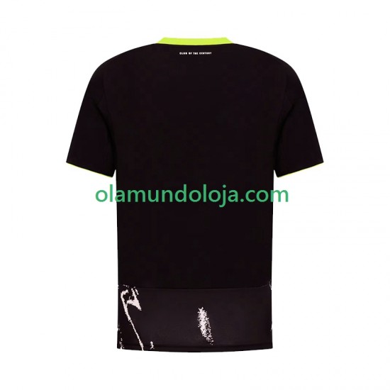 Camisola Al Ahly SC Homem Equipamento Segundo 2025-2026 Manga Curta